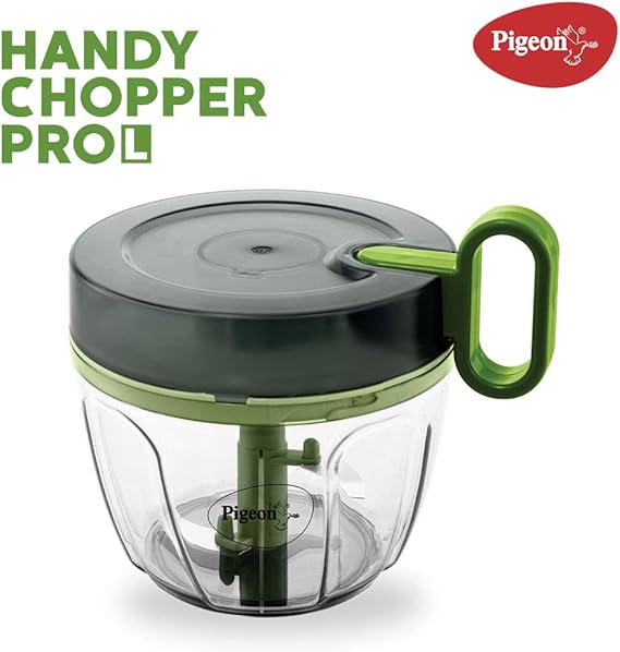 Pigeon Large Handy Chopper 650Ml – 3-Blade Compact Vegetable &Amp; Fruit Cutter, Sap 14516-M 2 Pigeon Large Handy Chopper 650Ml – 3-Blade Compact Vegetable &Amp; Fruit Cutter, Sap 14516-M