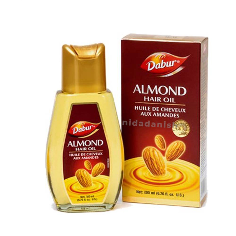 Dabur Almond Hair Oil Damage Protection, Non Sticky Formula With Almonds, Soya Protein &Amp; Vitamin E, For Soft &Amp; Shiny Hair, 300Ml 1 Dabur Almond Hair Oil Damage Protection, Non Sticky Formula With Almonds, Soya Protein &Amp; Vitamin E, For Soft &Amp; Shiny Hair, 300Ml - Set Of 3 Pcs