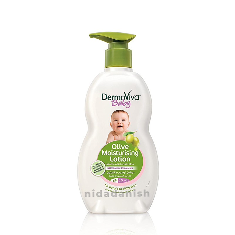 Dabur Dermoviva Baby Moisturizing Lotion With Virgin Olive Oil, No Harmful Ingredients 200Ml 1 Dabur Dermoviva Baby Moisturizing Lotion With Virgin Olive Oil, No Harmful Ingredients 200Ml - Set Of 6 Pcs