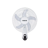 Nikai Wall Fan 16 Inch 5 Blades 3 Speeds 45W NWF1635T1 T Class Copper Motor 120 Grill 5 As Knife Blades