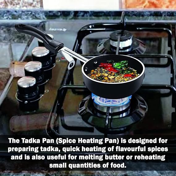Pigeon Non-Stick Tadka Pan 0.8L – Durable Aluminium Pan For Tempering &Amp; Everyday Cooking Sap 177 5 Pigeon Non-Stick Tadka Pan 0.8L – Durable Aluminium Pan For Tempering &Amp; Everyday Cooking Sap 177
