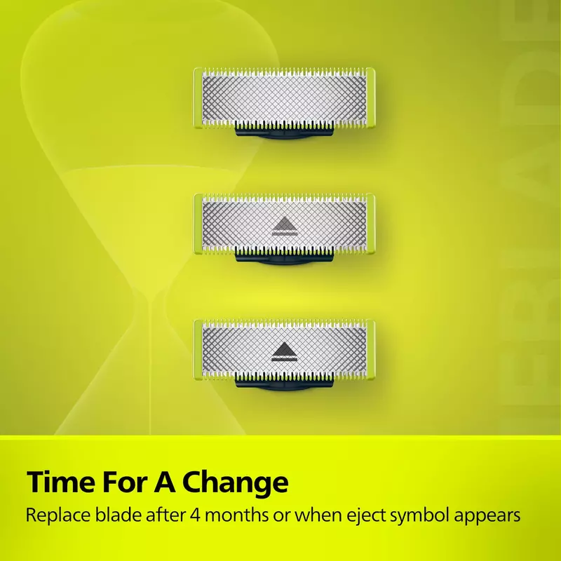 Philips Oneblade Replaceable Blade 2Pcs Qp220/51 4 Philips Oneblade Replaceable Blade 2Pcs Qp220/51