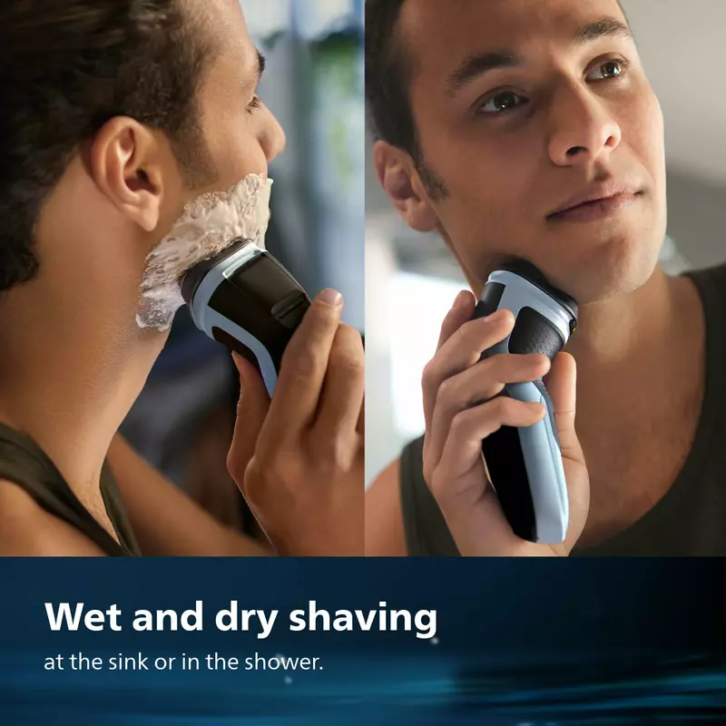 Philips Electric Cordless Shaver, Comfortcut Blades, Anti-Corrosion Shaving System, 3D Floating Heads, Shave Wet &Amp; Dry 3000X Series X3063 8 Philips Electric Cordless Shaver, Comfortcut Blades, Anti-Corrosion Shaving System, 3D Floating Heads, Shave Wet &Amp; Dry 3000X Series X3063