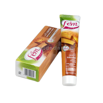 Dabur Fem Hair Removal Cream,for Normal and Dry Skin, Skin Rejuvenating, 120g Sandal Wood - Set of 3 Pcs