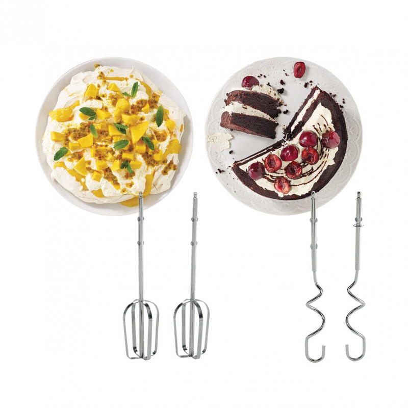 Kenwood Hand Mixer (Electric Whisk) 300W With 5 Speeds + Turbo Button, Twin Stainless Steel Kneader And Beater For Mixing, Whipping, Whisking, Kneading Hmp20.000Wh 8 Kenwood Hand Mixer (Electric Whisk) 300W With 5 Speeds + Turbo Button, Twin Stainless Steel Kneader And Beater For Mixing, Whipping, Whisking, Kneading Hmp20.000Wh