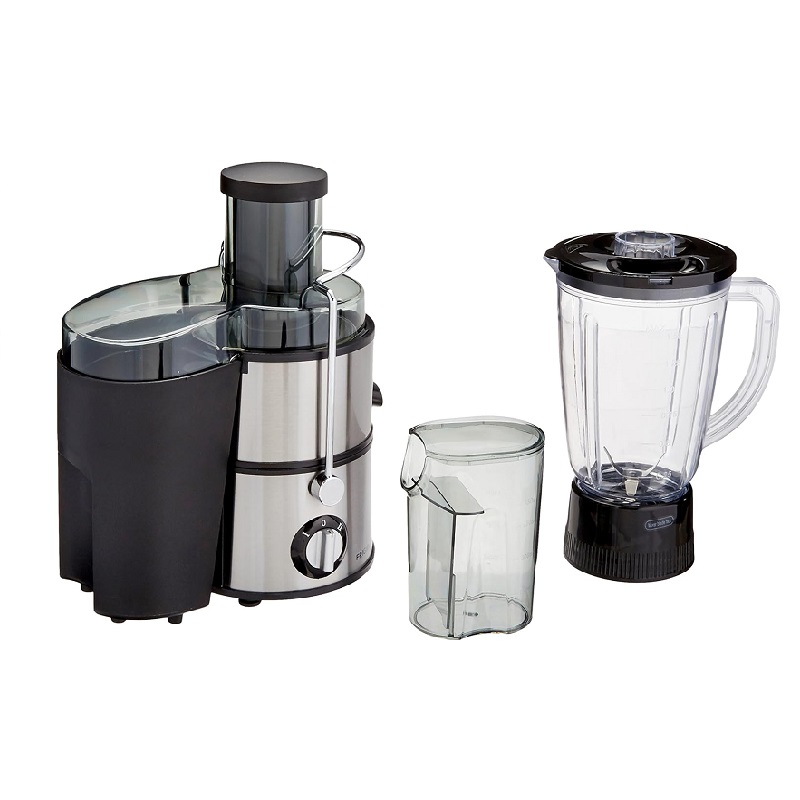 Frigidaire Juice Extractor With Blender 1.5L 2 Speed + Pulse Switch Stainless Steel Blades 400W Fd5181 1 Frigidaire Juice Extractor With Blender 1.5L 2 Speed + Pulse Switch Stainless Steel Blades 400W Fd5181