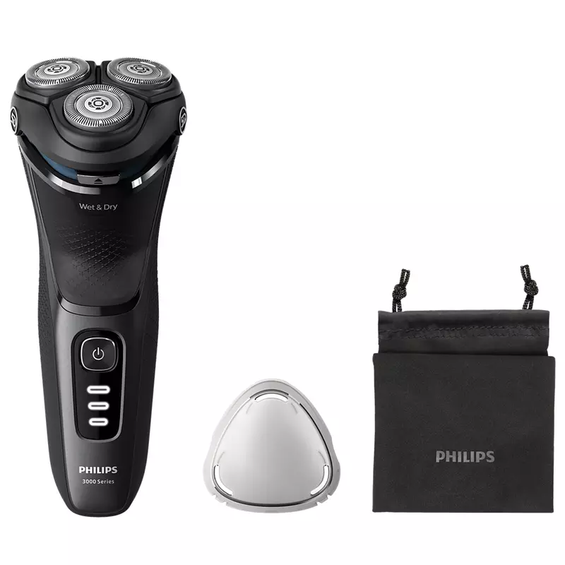 Philips Electric Cordless Shaver, 5D Pivot &Amp; Flex Heads, Powercut Blades, Anti-Corrosion Shaving System, Shave Wet &Amp; Dry 3000X Series Grey S3244 3 Philips Electric Cordless Shaver, 5D Pivot &Amp; Flex Heads, Powercut Blades, Anti-Corrosion Shaving System, Shave Wet &Amp; Dry 3000X Series Grey S3244