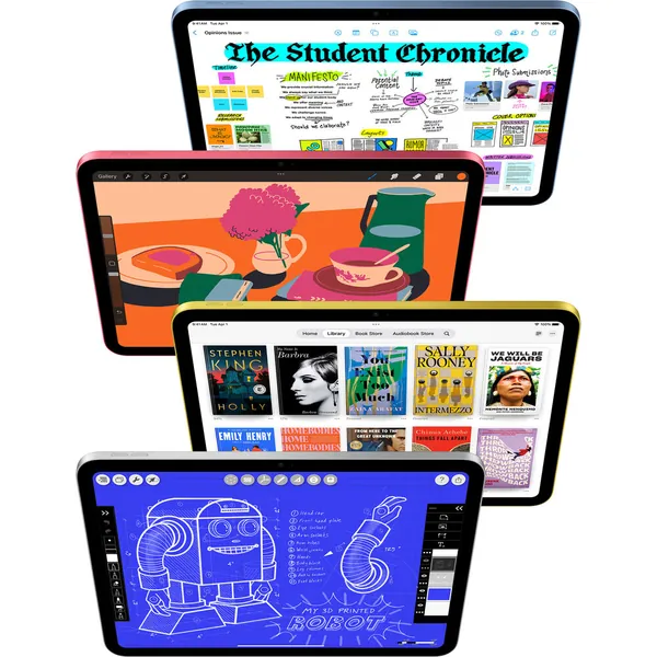 Apple 11&Quot; Ipad A16 Chip 256Gb, Wi-Fi + 5G, Silver 3 Apple 11&Quot; Ipad A16 Chip 256Gb, Wi-Fi + 5G, Silver