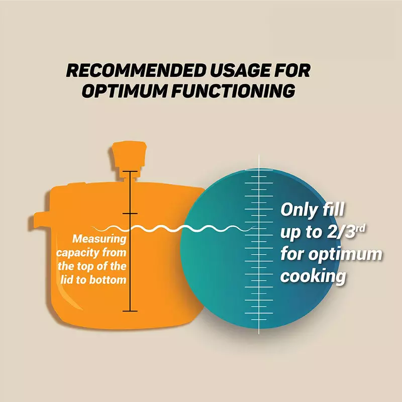 Pigeon Pressure Cooker 3L Deluxe Outer Lid Aluminium Sap 102 - Ergonomic Sturdy Handle Thermal Efficiency Special Alloy Safety Plug 5 Pigeon Pressure Cooker 3L Deluxe Outer Lid Aluminium Sap 102 - Ergonomic Sturdy Handle Thermal Efficiency Special Alloy Safety Plug