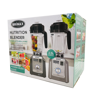 Brinax Blender 3.5L Multi-functional Stainless Steel Blades Powerful Motor 1800W BX100