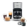 Kenwood Coffee Maker 6 Cup Coffee Maker for Drip Coffee and Americano 900W 40 Min Auto Shut Off, Reusable Filter, Anti Drip Feature, Warming Plate and Easy to Clean CMM05.000BM