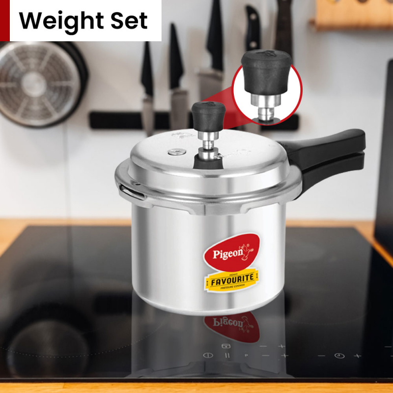 Pigeon Pressure Cooker 5L Deluxe Outer Lid Aluminium Sap 103 - Ergonomic Sturdy Handle Thermal Efficiency Special Alloy Safety Plug 2 Pigeon Pressure Cooker 5L Deluxe Outer Lid Aluminium Sap 103 - Ergonomic Sturdy Handle Thermal Efficiency Special Alloy Safety Plug