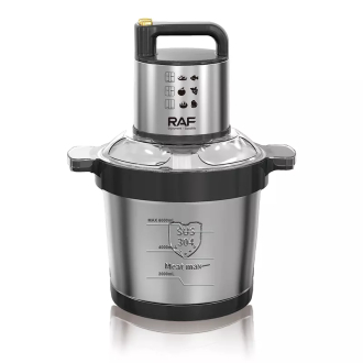 RAF Multifunction Electric Food Processor Chopper for Meat & Vegetables 6L R.7735