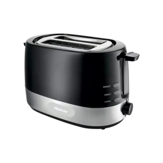 HISENSE Black Toaster 850 Watts HT850BK
