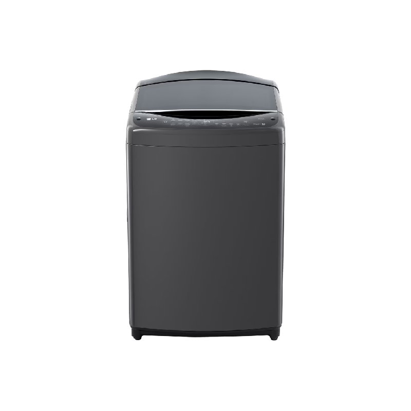 Lg Washing Machine 19Kg Top Load, 6 Motion Dd, Inverter Direct Drive, Lint Filter, Steam Functionality, Smart Diagnosis, Middle Black Lcd Display T19H3Sdht2