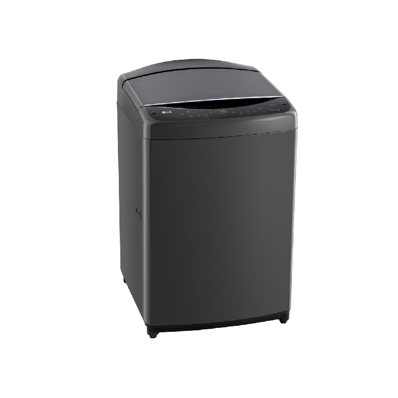 Lg 19Kg Top Load Washing Machine: 6 Motion Dd, Inverter Direct Drive, Steam Functionality, Smart Diagnosis, Middle Black Lcd Display T19H3Sdht2