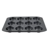 Tefal Easy Grip Baking Tray 12 Holes Nonstick Coating J1625745 carbon steel material large handles easy release dishwasher safe