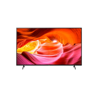 Sony Bravia 55" LED 4K Ultra HD Smart Google TV with Alexa Compatibility, X1 4K Processor, 4K X Reality Pro, Motion Flow XR200 Engine, Bluetooth Connectivity Black KD-55X75K