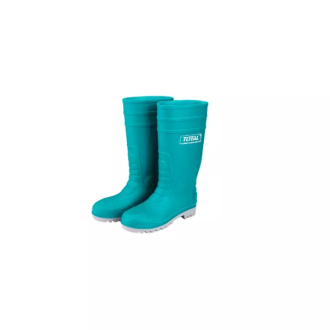 Total Safety Gum Boots with S1P Steel Toe Cap & Steel Midsole, PVC Material, Waterproof...