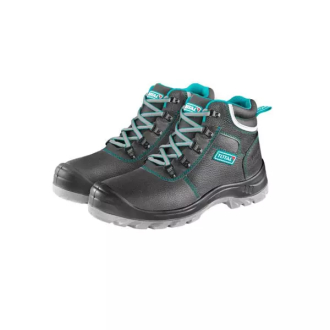 Total Safety Leather Boot S1P with Steel Toe Cap & Midsole, Dual Density PU Sole TSP202S1P