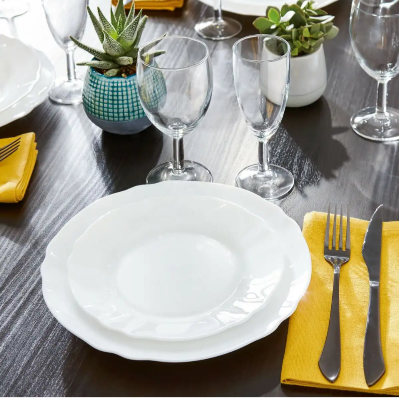 Luminarc Louis Xv Dinner Plate 24Cm V0724 6Pcs Set 6 Luminarc Louis Xv Dinner Plate 24Cm V0724 6Pcs Set