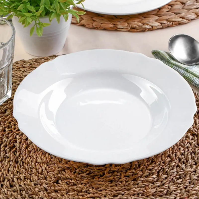 Luminarc Louis Xv Soup Plate 23Cm V0722 6Pcs Set 4 Luminarc Louis Xv Soup Plate 23Cm V0722 6Pcs Set