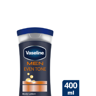 Vaseline Men SPF10 Body Lotion Even Tone 400ml (Pack of 3pcs)