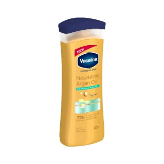 Vaseline Nourishing Body Lotion Argan Oil 400ml (Pack of 3pcs)