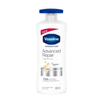 Vaseline Body Lotion Derma Care Advanced Repair 625ml - Set of 3 Pcs