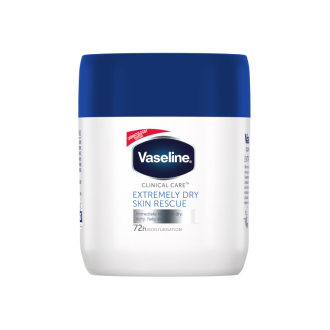 Vaseline Moisturizing Body Cream Extremely Dry Skin Rescue 400ml - Set of 3 Pcs