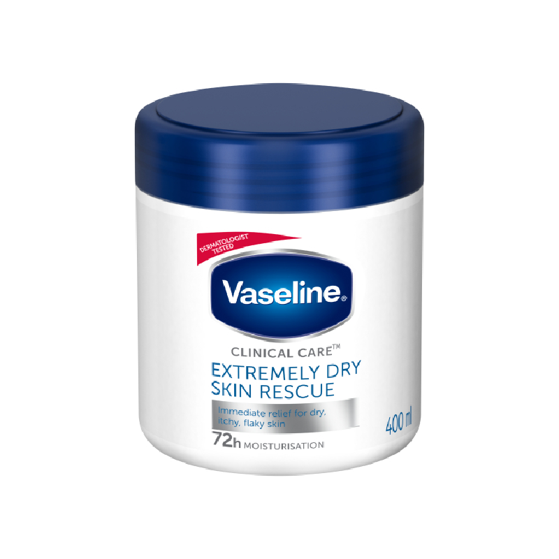 Vaseline Moisturizing Body Cream Extremely Dry Skin Rescue 400Ml (Pack Of 3Pcs) 3 Vaseline Moisturizing Body Cream Extremely Dry Skin Rescue 400Ml (Pack Of 3Pcs)