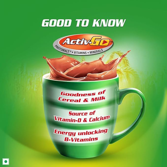 Nestle Milo Chocolate Milk Powder Active-Go, Low Gi, Source Of Protein, 8 Vitamins &Amp; Minerals, 10G Sachet (Pack Of 12)