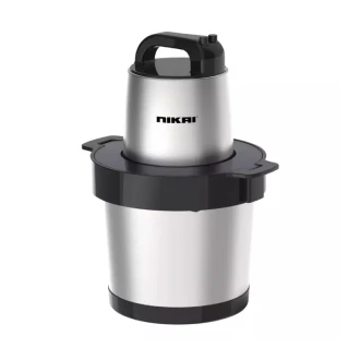 Nikai Chopper 6L Steel Bowl 800W NC994A Stainless Steel Blades 2 Speed With Pulse And Safety Switch