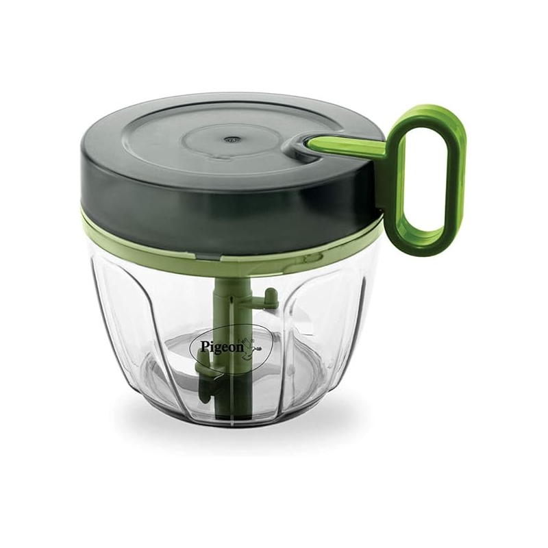 Pigeon Large Handy Chopper 650Ml – 3-Blade Compact Vegetable &Amp; Fruit Cutter, Sap 14516-M 1 Pigeon Large Handy Chopper 650Ml – 3-Blade Compact Vegetable &Amp; Fruit Cutter, Sap 14516-M