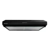 Westpoint Hood Cooker 60cm, 3-Speed Extraction, LED Lighting, Black Glass Finish WEQ-6517.PMN