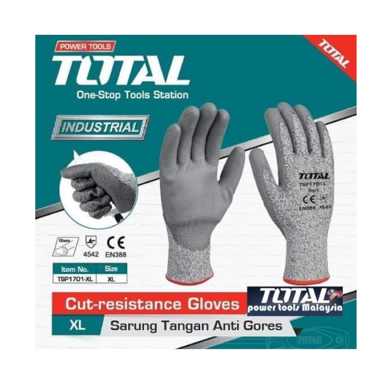 Total Cut Resistant Gloves L &Amp; Xl Tsp1701 5 Total Cut Resistant Gloves L &Amp; Xl Tsp1701