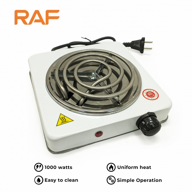 Raf Hotplate 8L 1000W Single Coil, Uniform Heat, Simple Operation 8010B