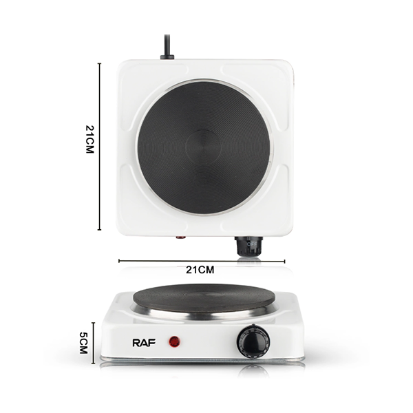 Raf Hotplate 8L 1000W Single, Uniform Heat, Simple Operation R.8010 A