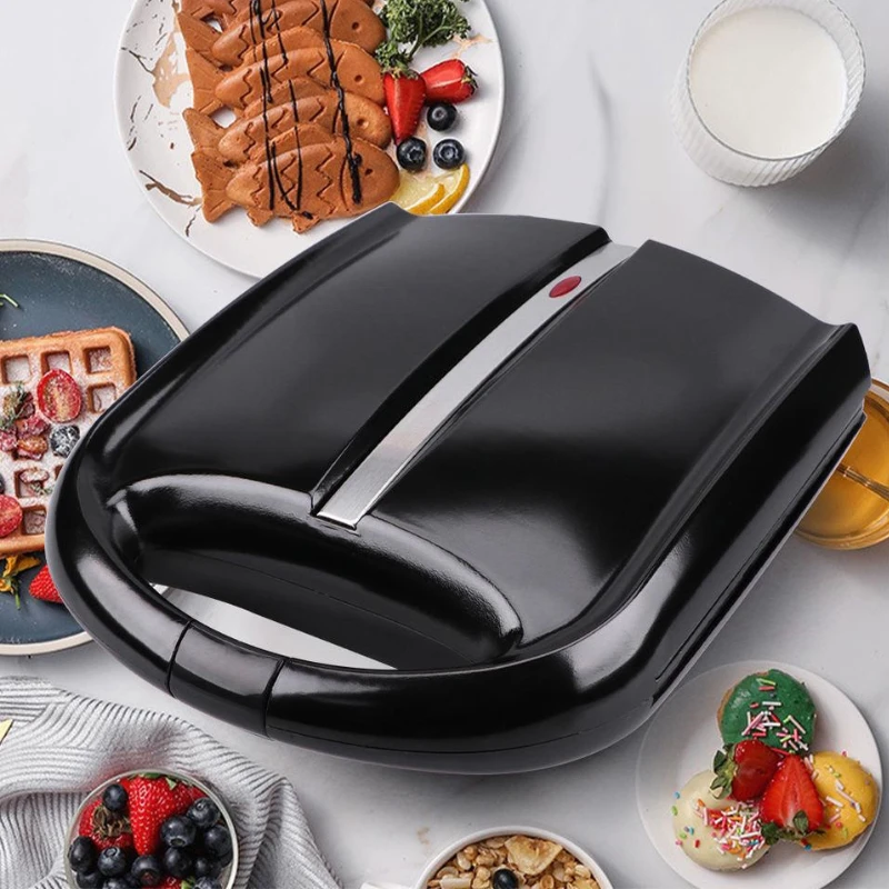 Raf Sandwich Maker 1400W 4 Slice Double-Sided Heating, Non-Stick Coated R.2290 5 Raf Sandwich Maker 1400W 4 Slice Double-Sided Heating, Non-Stick Coated R.2290