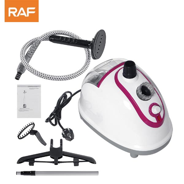 Raf Garment Steamer 1800W Easy To Clean, Continous Steam, High Quality Plastic R.3039