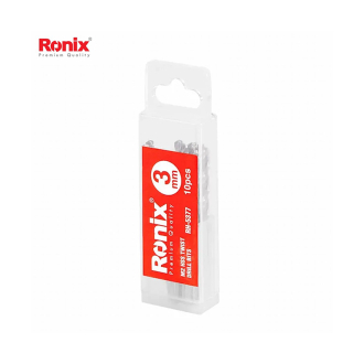 Ronix M2 HSS Twist Drill Bit 3mm 10pc Set RH-5377