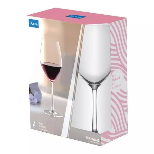 Ocean Wine Glass 2Pcs Sante Red Wine 420Ml Fine Rim Stemware 3026R1502G0001 5 Ocean Wine Glass 2Pcs Sante Red Wine 420Ml Fine Rim Stemware 3026R1502G0001