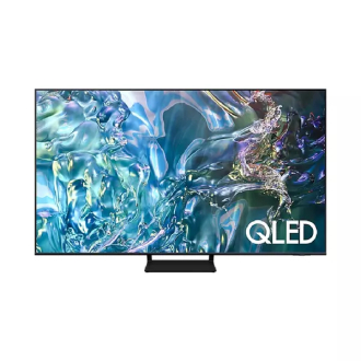Samsung 65" QLED 4K Smart TV, QHDR, Quantum Dot, AirSlim Frameless, Dolby, UHD, Solar Cell Remote (Rechargable), 4K AI Upscaling, Stylish 26mm AirSlim Design 65Q60D
