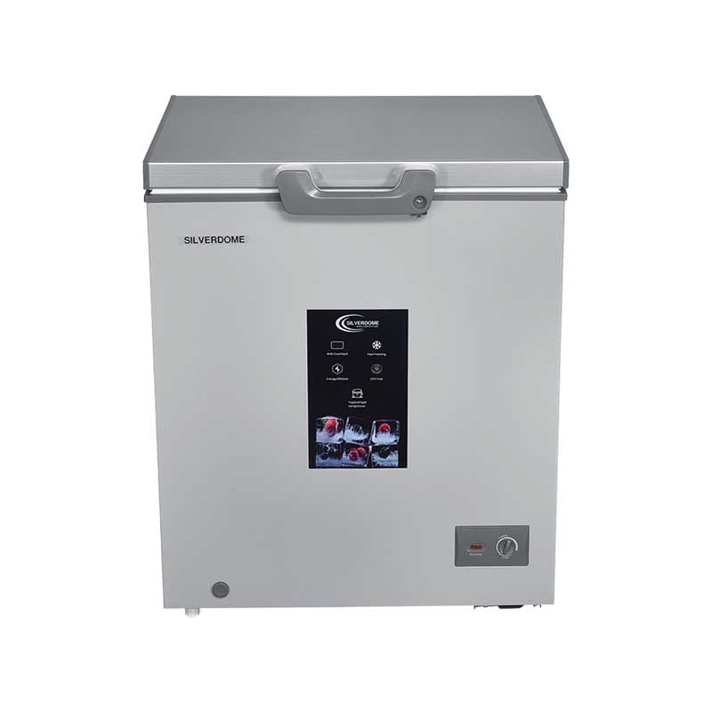 Silverdome Convertible Chest Freezer 142L, Defrost, Fast Freezing, Tropicalized Compressor With Cool Pack, Energy Efficient Cfm-145 1 Silverdome Convertible Chest Freezer 142L, Defrost, Fast Freezing, Tropicalized Compressor With Cool Pack, Energy Efficient Cfm-145
