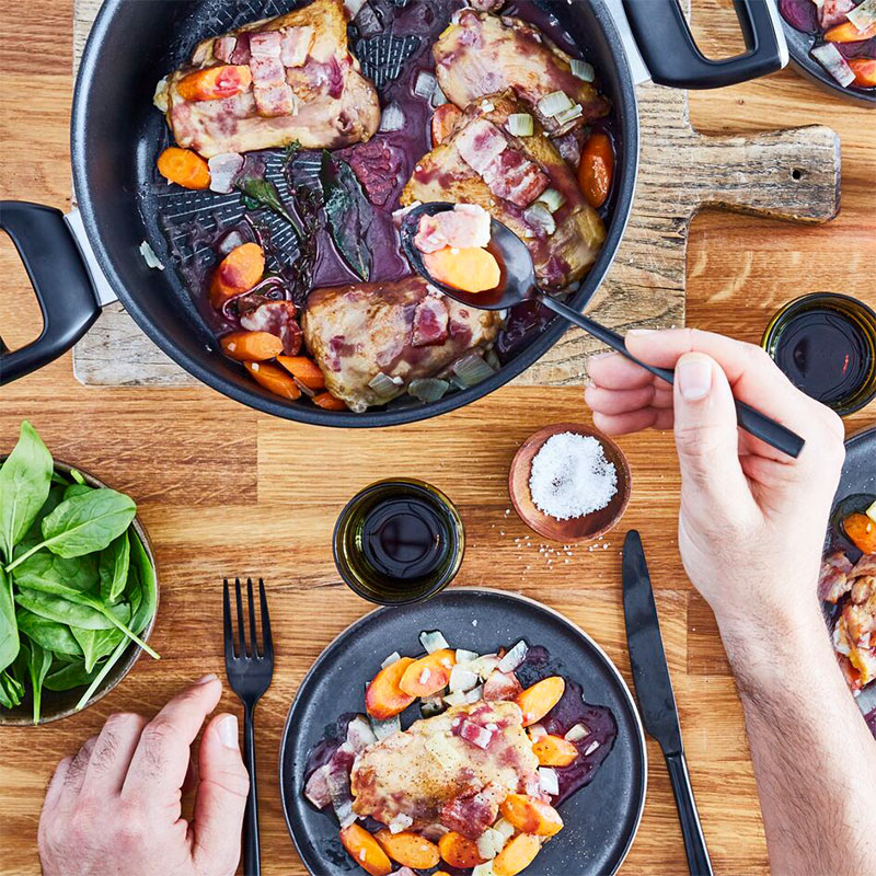 Tefal Unlimited Sautepan 26Cm Non Electric G2553302 Aluminium Material Heat Indicator Thermo Signal Titanium Coating Made In France 12 Tefal Unlimited Sautepan 26Cm Non Electric G2553302 Aluminium Material Heat Indicator Thermo Signal Titanium Coating Made In France