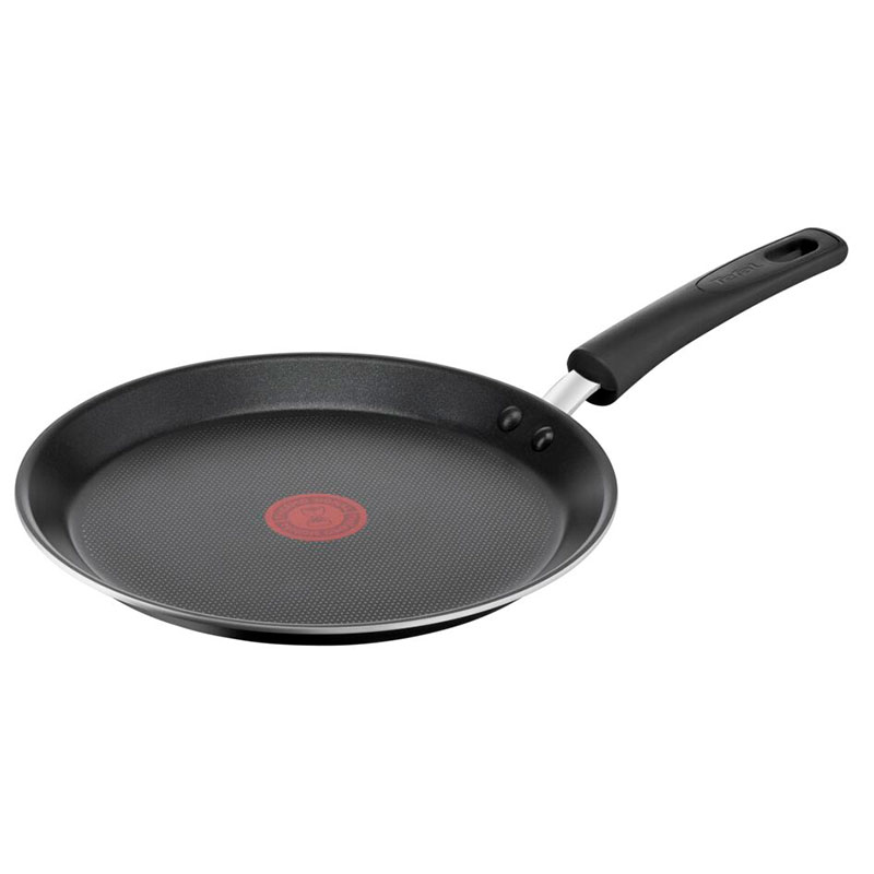 Tefal Super Cook Pancake Pan 25Cm Non Electric B4593885 Aluminium Material Heat Indicator Thermo Signal Powerglide Coating Made In France 1 Tefal Super Cook Pancake Pan 25Cm Non Electric B4593885 Aluminium Material Heat Indicator Thermo Signal Powerglide Coating Made In France