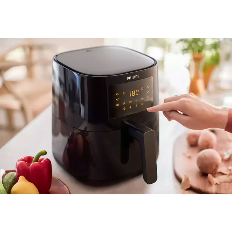 Philips Air Fryer 4.1L Rapid Air Technology 1400W Auto Shut Led Display Hd9252 3 Philips Air Fryer 4.1L Rapid Air Technology 1400W Auto Shut Led Display Hd9252