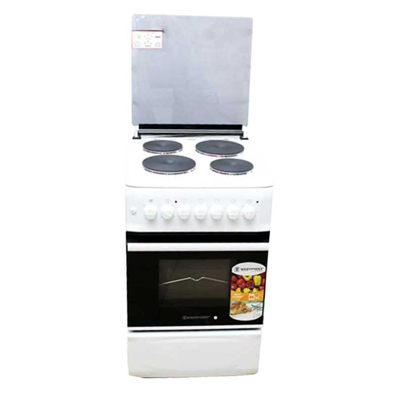 Westpoint Cooker 50X55, 4 Electric Plates, Electric Oven With Grill Glass Lid Wcer5504E0 2 Westpoint Cooker 50X55, 4 Electric Plates, Electric Oven With Grill Glass Lid Wcer5504E0