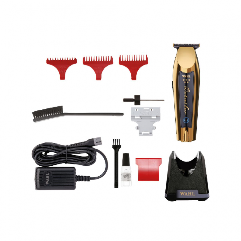 Wahl Cordless Trimmer One Blade Rechargeable With Full Charge In 60 Mins, Li-Ion Battery, Fixed T-Blade Titanium And Dlc Plated, Rotary Motor 6800 Rpm, 03023-227