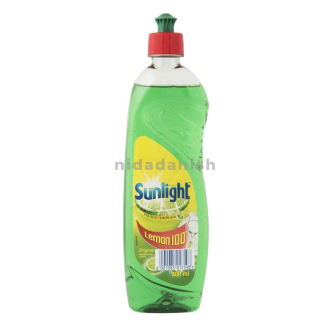 Sunlight Dishwashing Liquid 400ml Regular (Lemon) (Pack of 6Pcs)